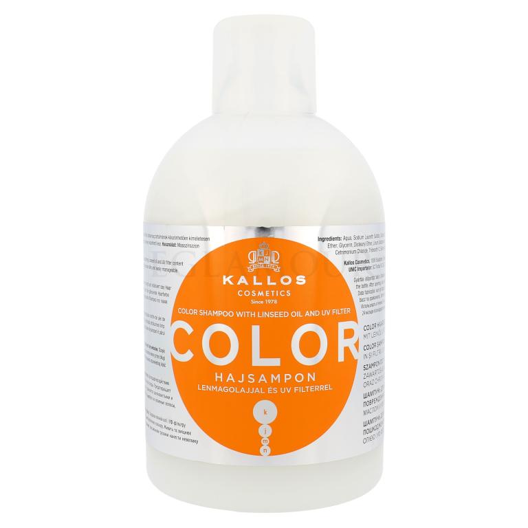 Kallos Cosmetics Color Szampon do włosów dla kobiet 1000 ml