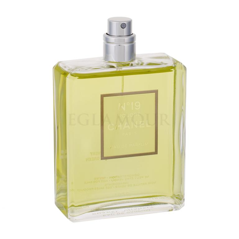 Chanel No. 19 Poudre Woda perfumowana dla kobiet 100 ml tester