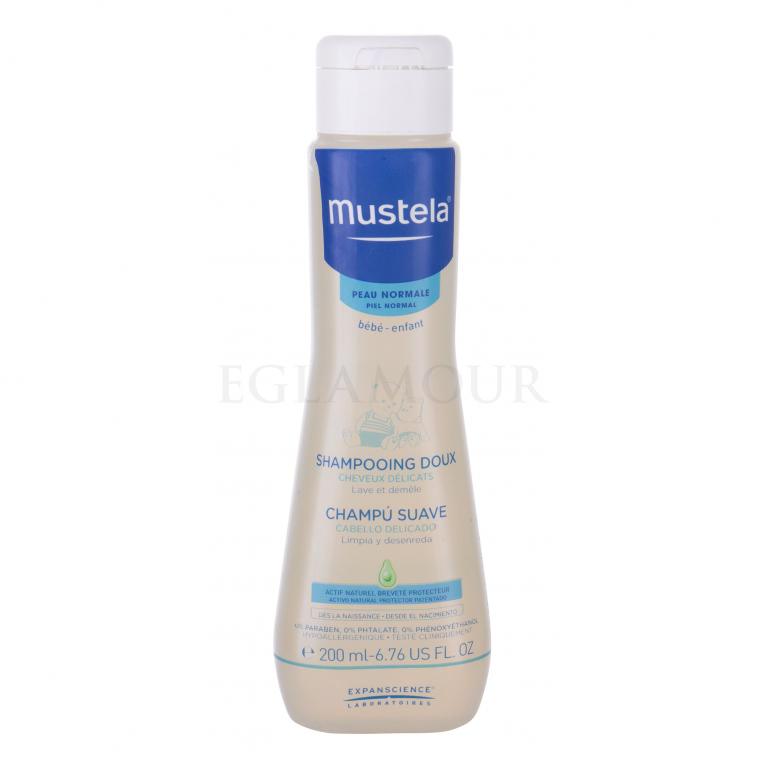 Mustela Bébé Gentle Shampoo Szampon do włosów dla dzieci 200 ml