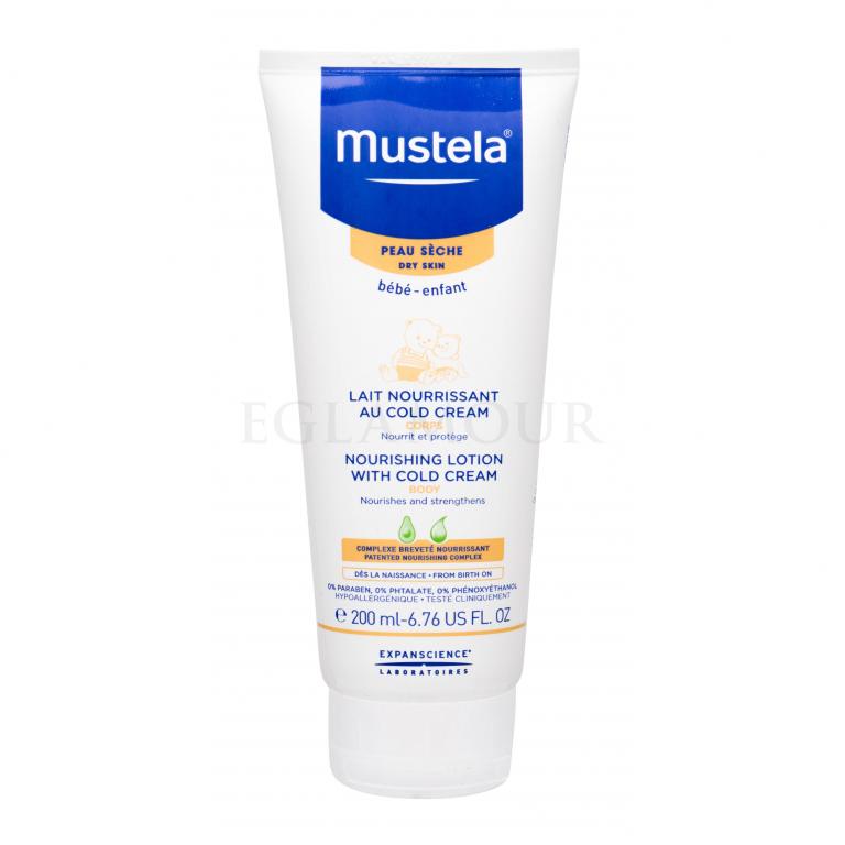 Mustela Bébé Nourishing Lotion With Cold Cream Mleczko do ciała dla dzieci 200 ml