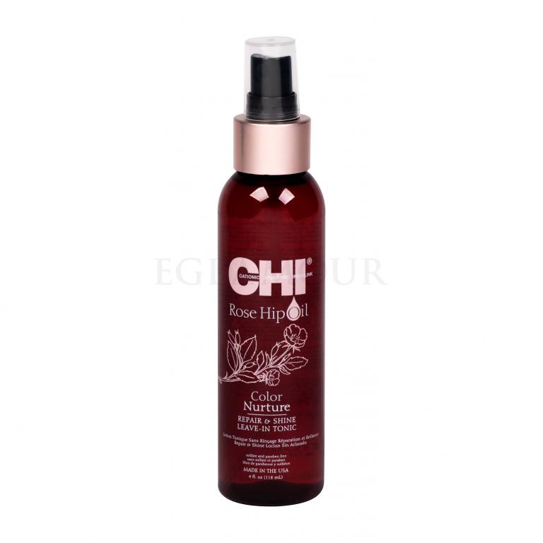 Farouk Systems CHI Rose Hip Oil Color Nurture Pielęgnacja bez spłukiwania dla kobiet 118 ml