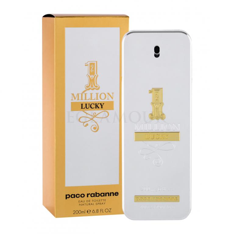 Paco Rabanne 1 Million Lucky Woda toaletowa dla mężczyzn 200 ml