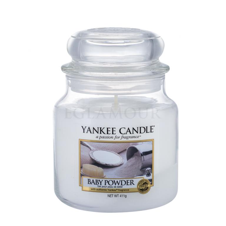 Yankee Candle Baby Powder Świeczka zapachowa 411 g