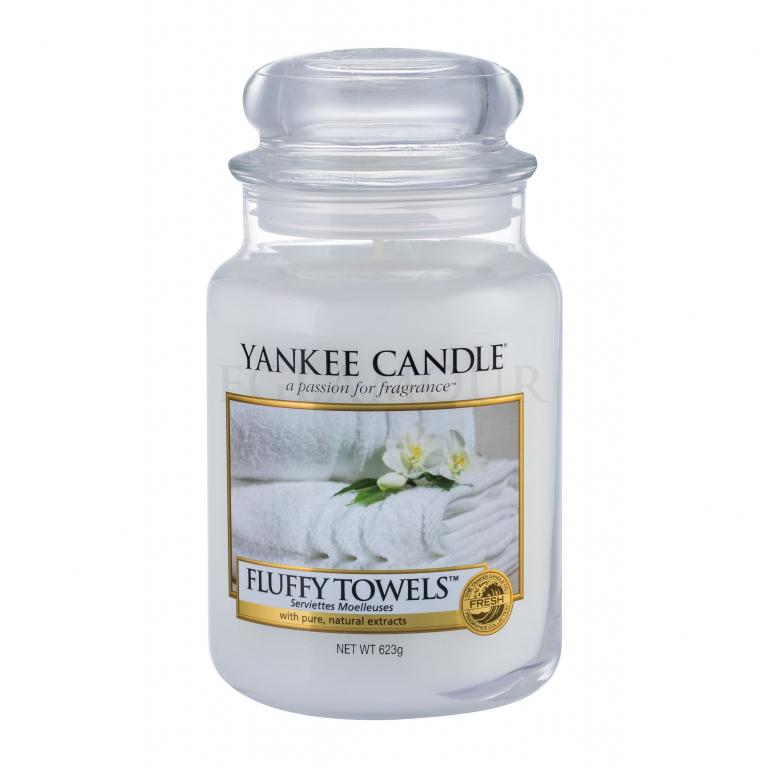 Yankee Candle Fluffy Towels Świeczka zapachowa 623 g