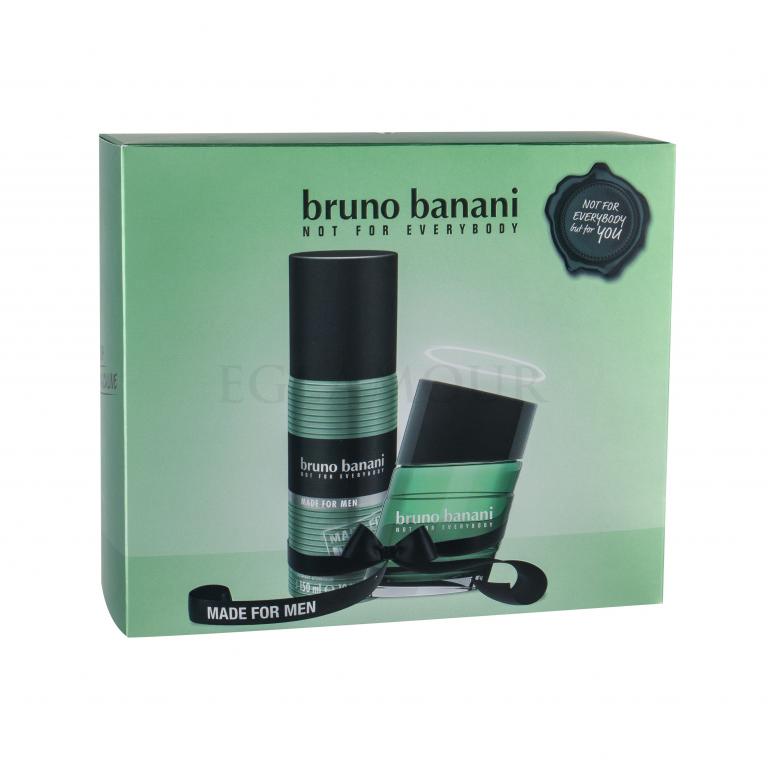 Bruno Banani Made For Men Zestaw Edt 30 ml + Dezodorant 150 ml