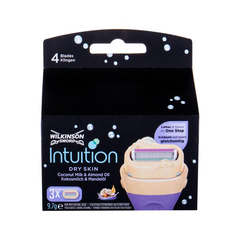 Wilkinson Sword Intuition Dry Skin Wkład do maszynki dla kobiet Zestaw