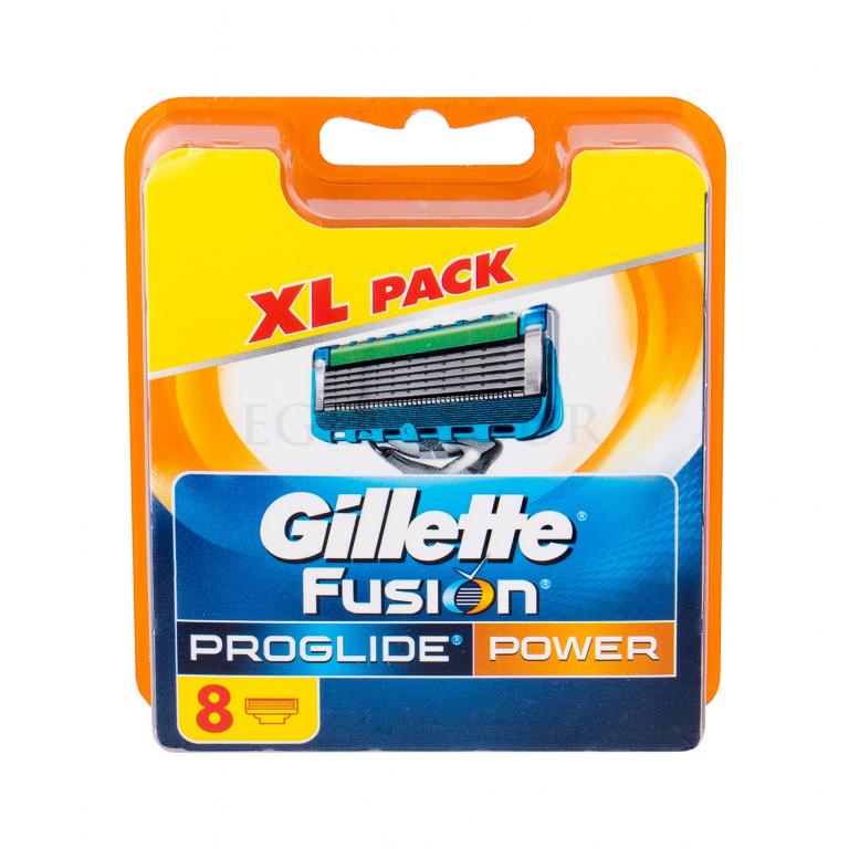Gillette Fusion5 Proglide Power Wkład do maszynki dla mężczyzn 8 szt Uszkodzone pudełko