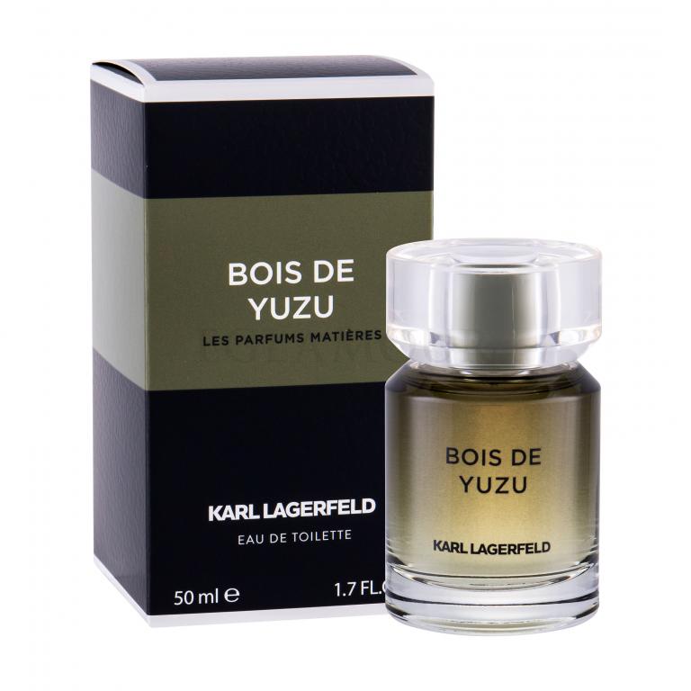 Karl Lagerfeld Les Parfums Matières Bois de Yuzu Woda toaletowa dla mężczyzn 50 ml