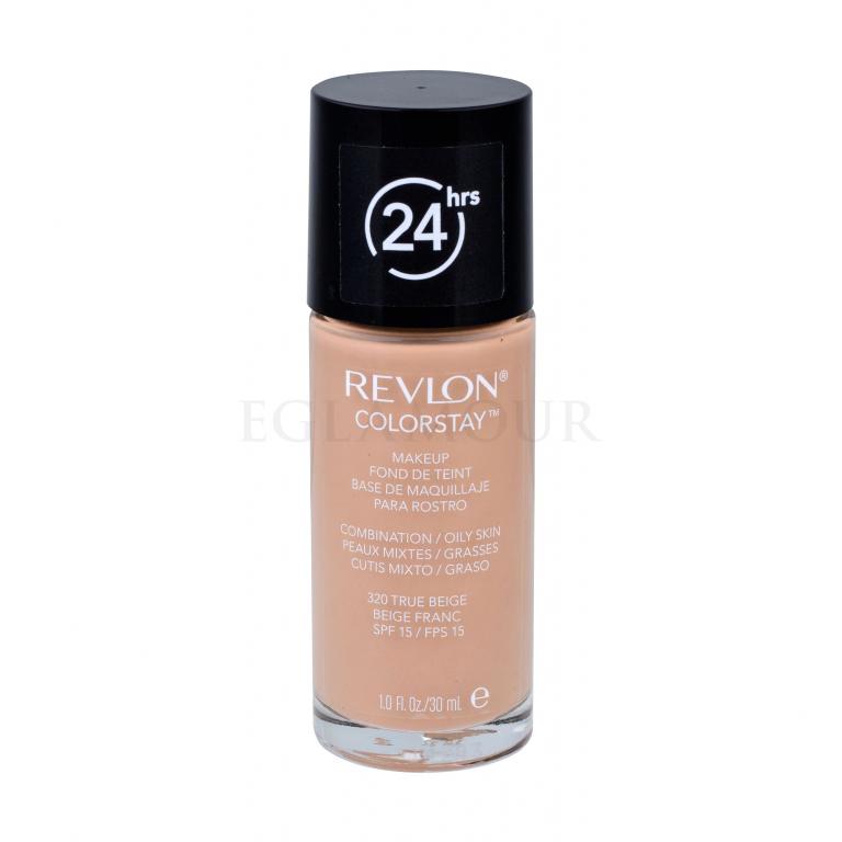 Revlon Colorstay Combination Oily Skin SPF15 Podkład dla kobiet 30 ml Odcień 320 True Beige