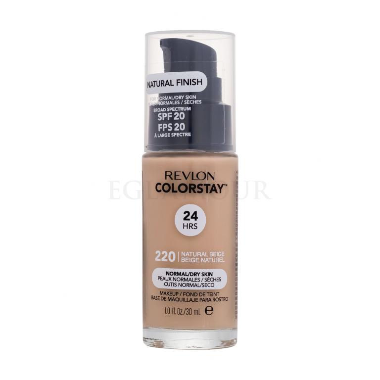 Revlon Colorstay Normal Dry Skin SPF20 Podkład dla kobiet 30 ml Odcień 220 Natural Beige