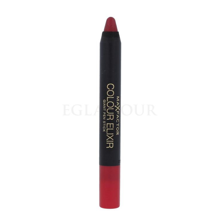 Max Factor Colour Elixir Giant Pen Stick Pomadka dla kobiet 8 g Odcień 35 Passionate Red