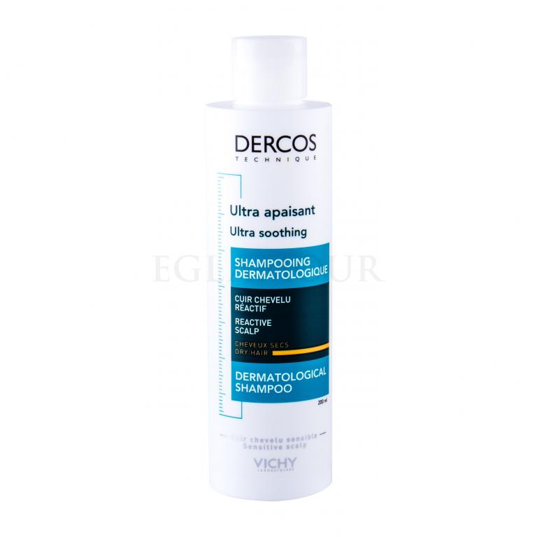 Vichy Dercos Ultra Soothing Dry Hair Szampon do włosów dla kobiet 200 ml