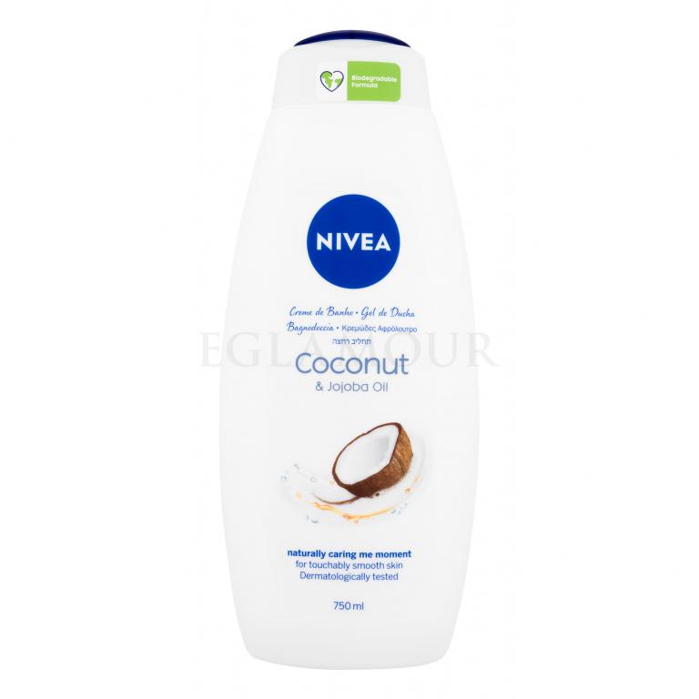 Nivea Coconut &amp; Jojoba Oil Krem pod prysznic dla kobiet 750 ml