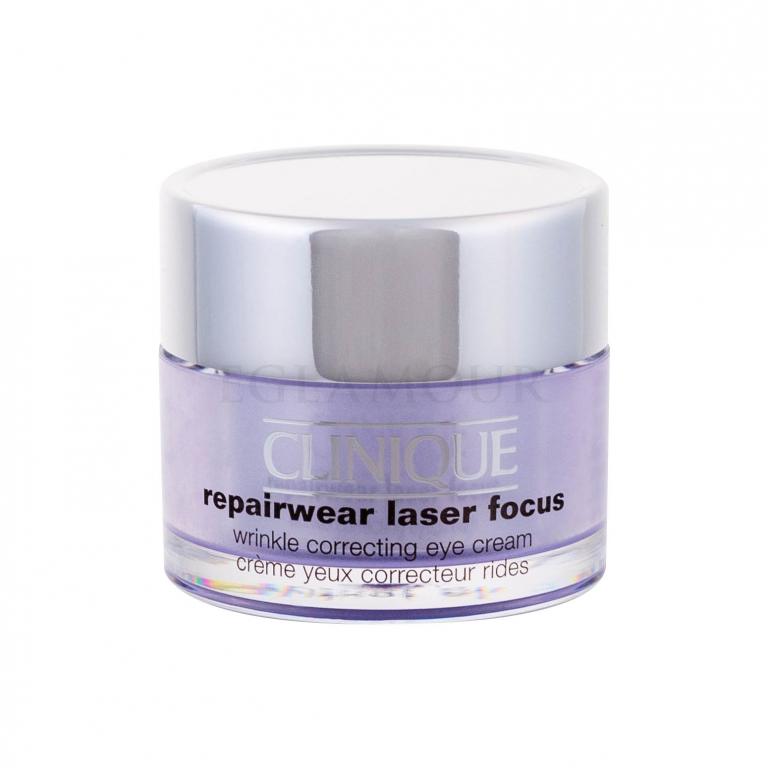 Clinique Repairwear Laser Focus Krem pod oczy dla kobiet 15 ml