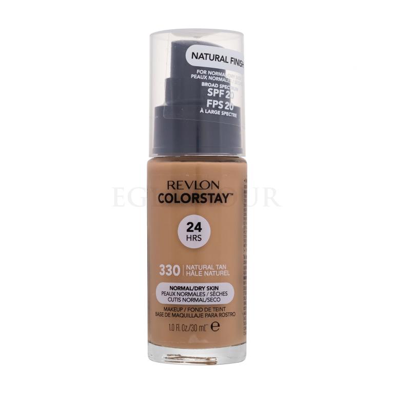 Revlon Colorstay Normal Dry Skin SPF20 Podkład dla kobiet 30 ml Odcień 330 Natural Tan