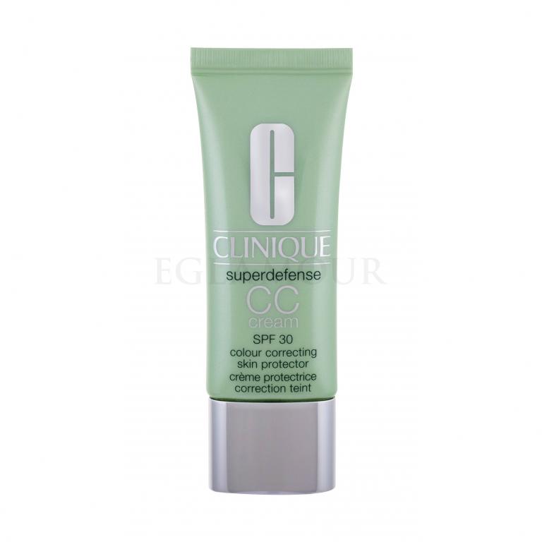 Clinique Superdefense SPF30 Krem CC dla kobiet 40 ml Odcień Light Medium