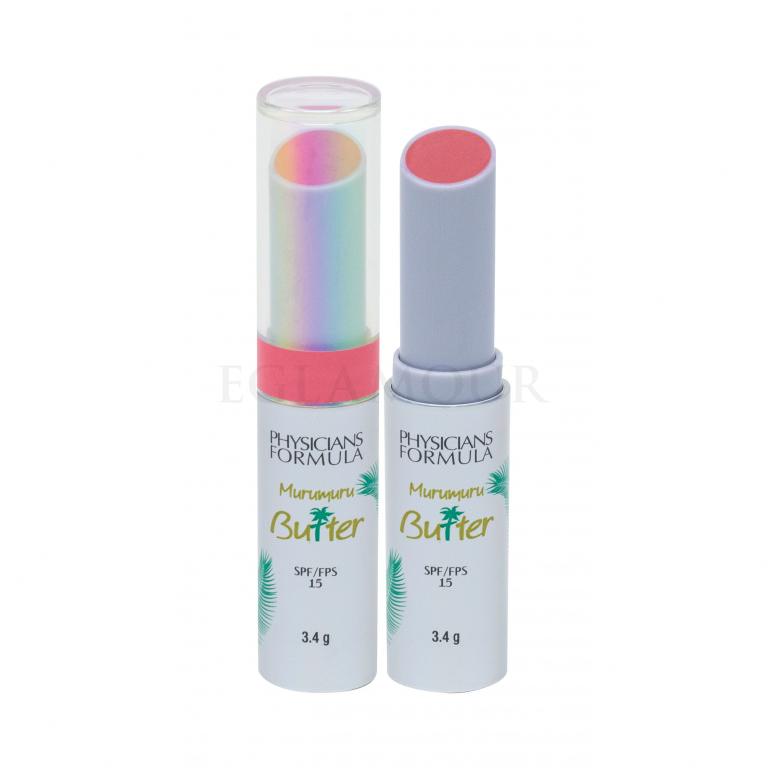 Physicians Formula Murumuru Butter Lip Cream SPF15 Balsam do ust dla kobiet 3,4 g Odcień Flamingo Pink