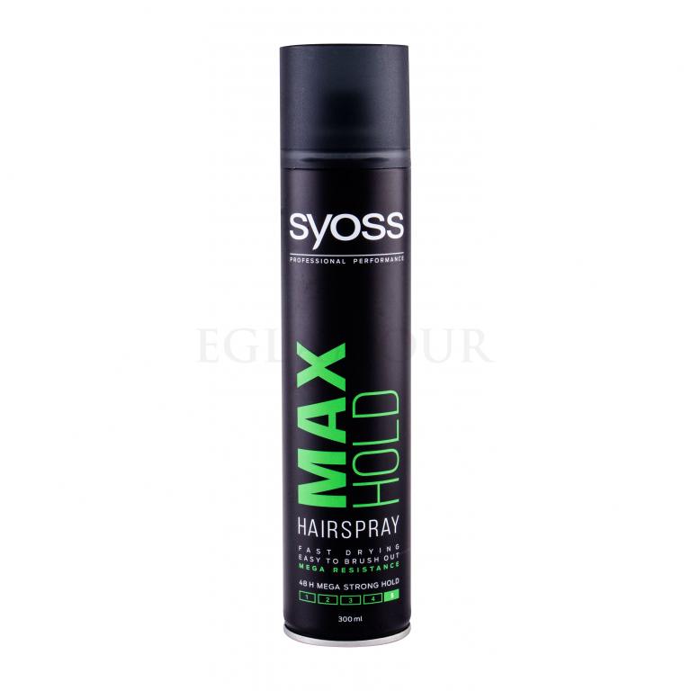 Syoss Max Hold Hairspray Lakier do włosów dla kobiet 300 ml