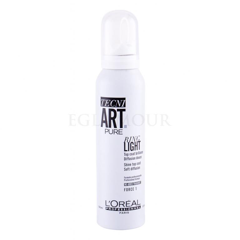 L&#039;Oréal Professionnel Tecni.Art Pure Ring Light Lakier do włosów dla kobiet 150 ml