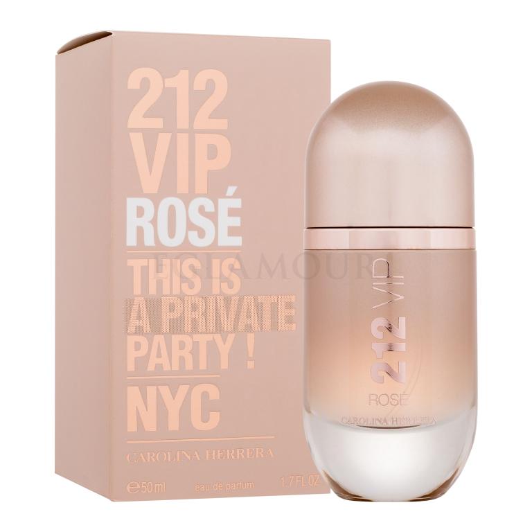 Carolina Herrera 212 VIP Rosé Woda perfumowana dla kobiet 50 ml