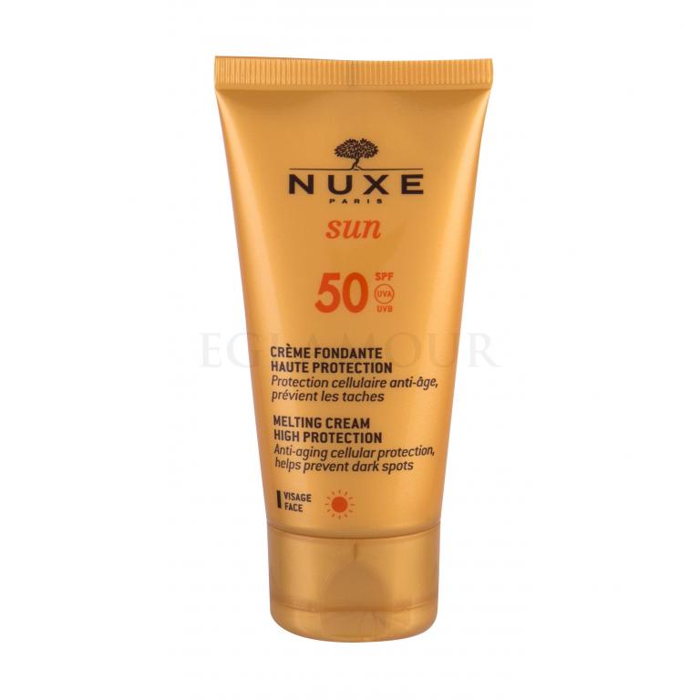 NUXE Sun Melting Cream SPF50 Preparat do opalania twarzy 50 ml