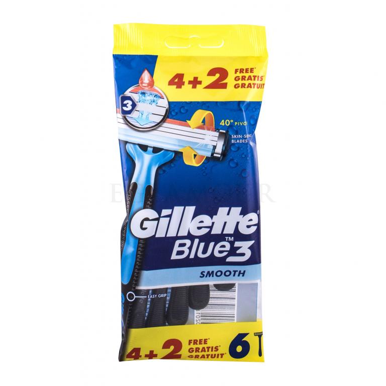 Gillette Blue3 Smooth Maszynka do golenia dla mężczyzn Zestaw