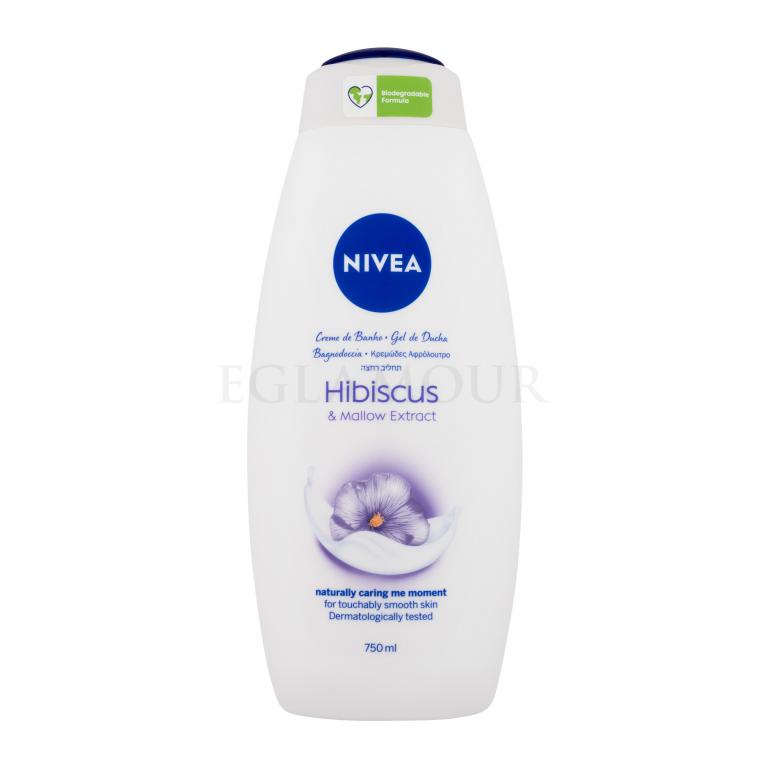 Nivea Hibiscus &amp; Mallow Extract Żel pod prysznic dla kobiet 750 ml