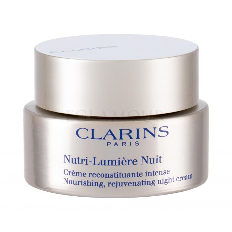 Clarins Nutri-Lumière Krem na noc dla kobiet 50 ml