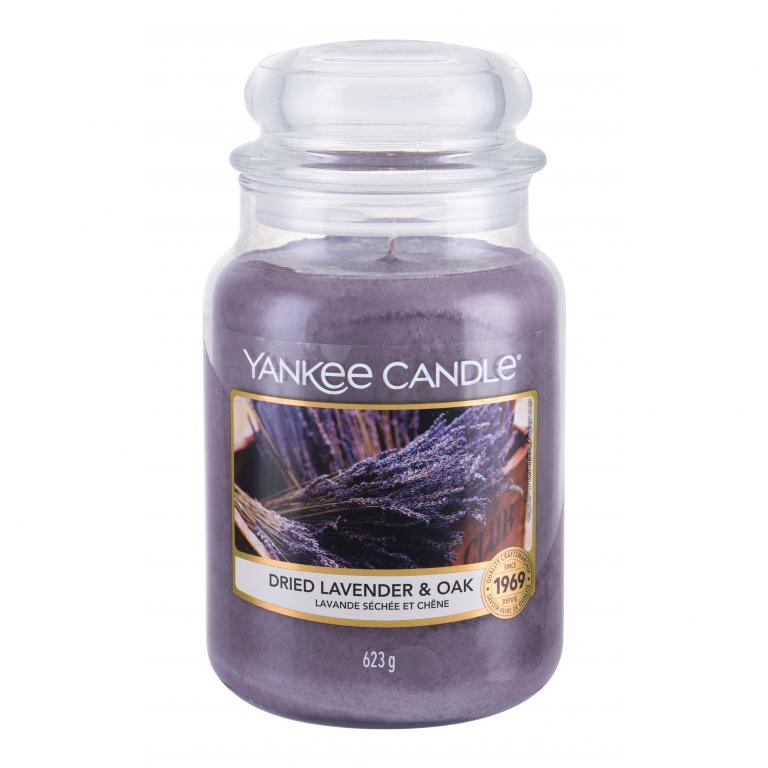 Yankee Candle Dried Lavender &amp; Oak Świeczka zapachowa 623 g