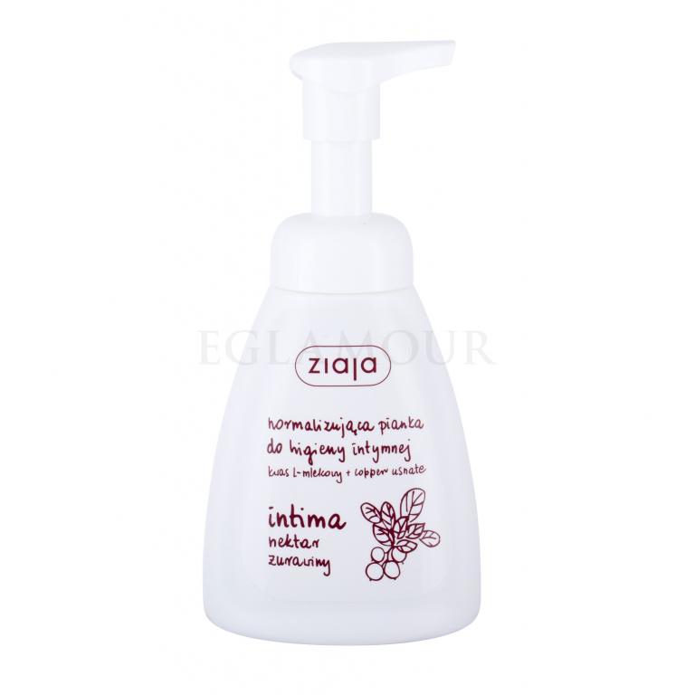 Ziaja Intimate Foam Wash Cranberry Nectar Kosmetyki do higieny intymnej dla kobiet 250 ml