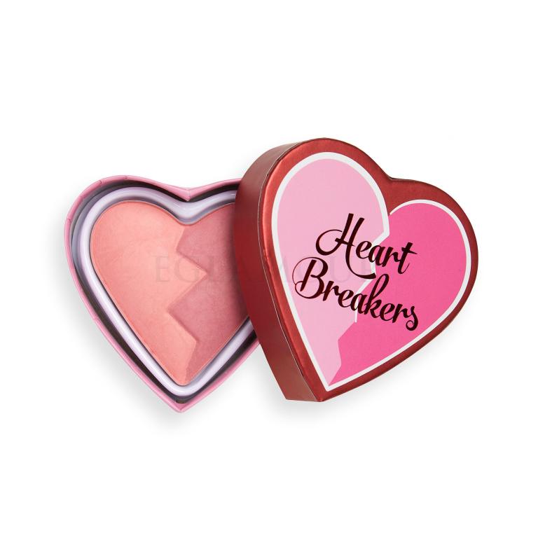 I Heart Revolution Heartbreakers Matte Blush Róż dla kobiet 10 g Odcień Independent