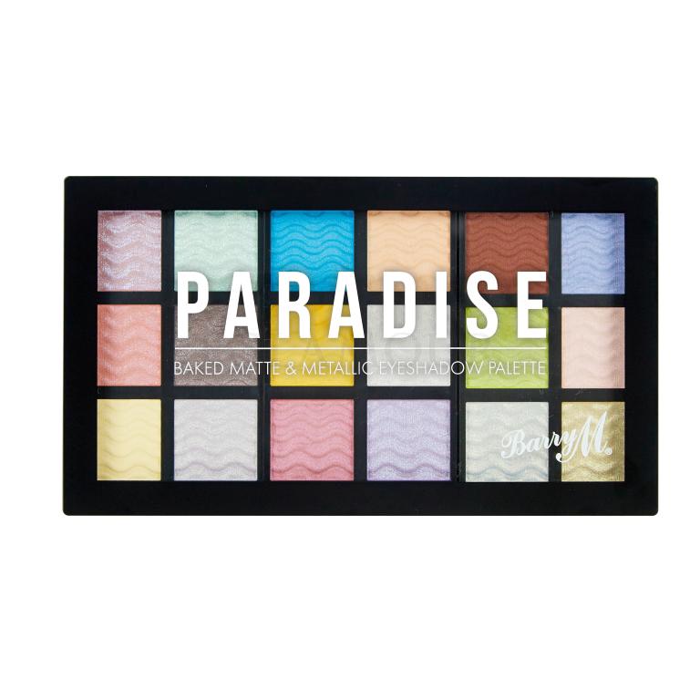 Barry M Eyeshadow Palette Paradise Cienie do powiek dla kobiet 16,2 g