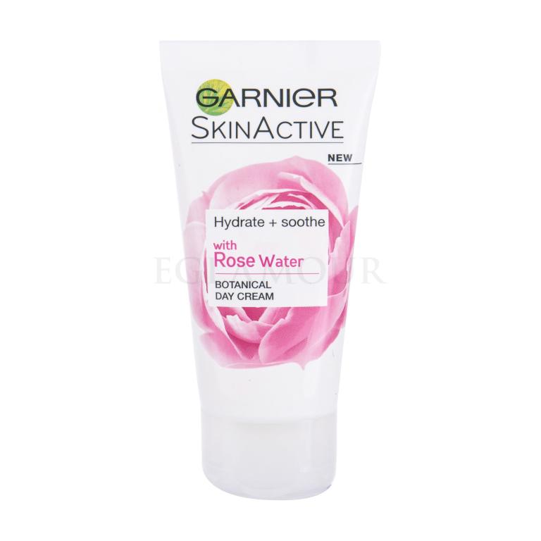 Garnier SkinActive Hydrate + Soothe Rose Water Krem do twarzy na dzień dla kobiet 50 ml