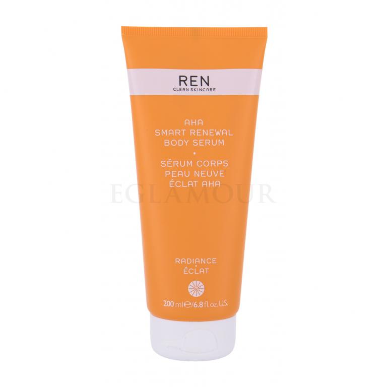 REN Clean Skincare Radiance AHA Smart Renewal Mleczko do ciała dla kobiet 200 ml