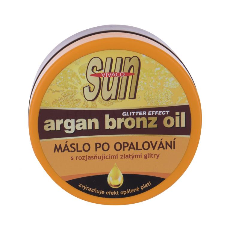 Vivaco Sun Argan Bronz Oil Glitter Aftersun Butter Preparaty po opalaniu 200 ml