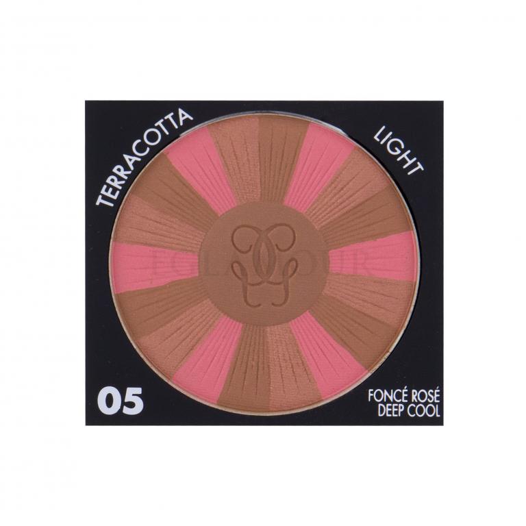 Guerlain Terracotta Light The Sun-Kissed Glow Powder Bronzer dla kobiet 6 g Odcień 05 Deep Cool tester