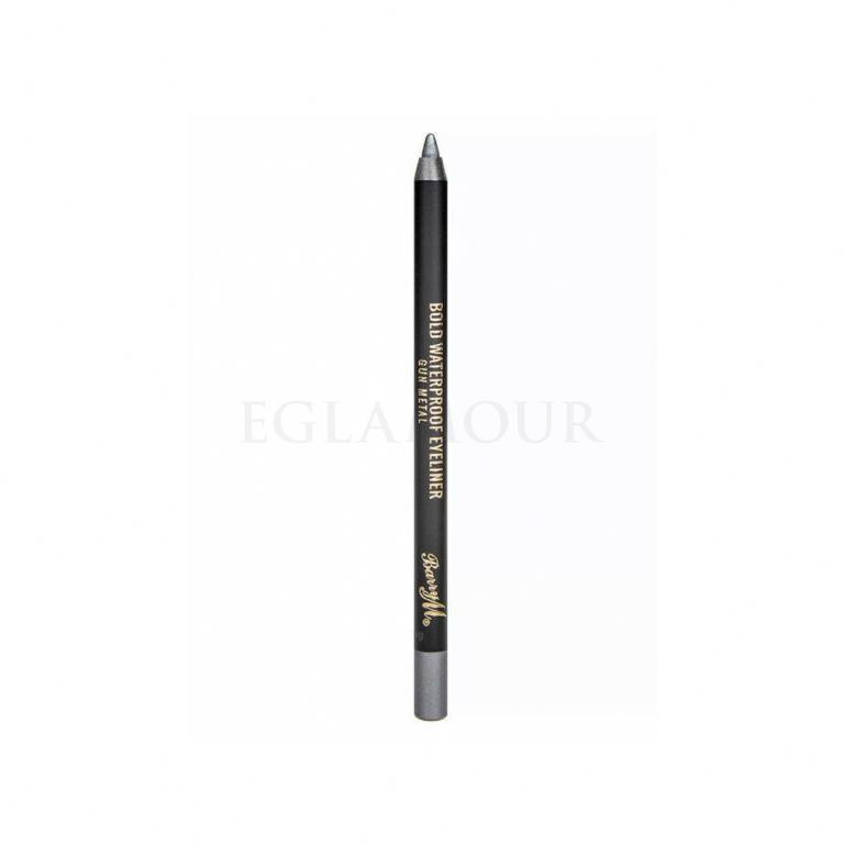 Barry M Bold Waterproof Eyeliner Kredka do oczu dla kobiet 1,2 g Odcień Gun Metal