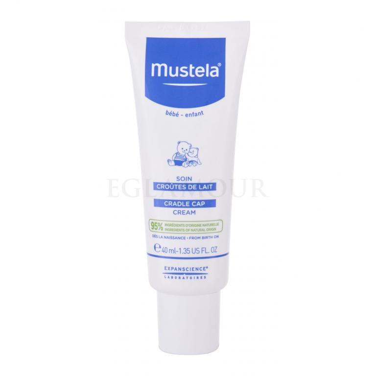 Mustela Bébé Cradle Cap Krem do twarzy na dzień dla dzieci 40 ml