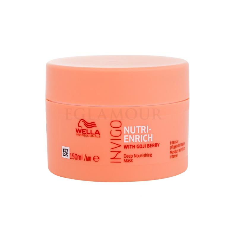 Wella Professionals Invigo Nutri-Enrich Deep Nourishing Mask Maska do włosów dla kobiet 150 ml
