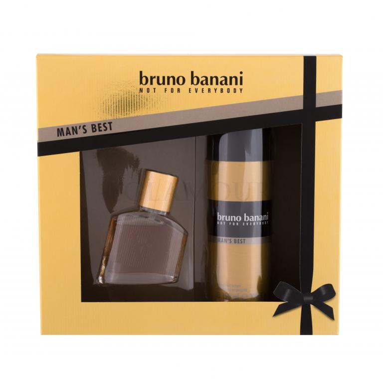 Bruno Banani Man´s Best Zestaw Edt 30 ml + Dezodorant 150 ml Uszkodzone pudełko