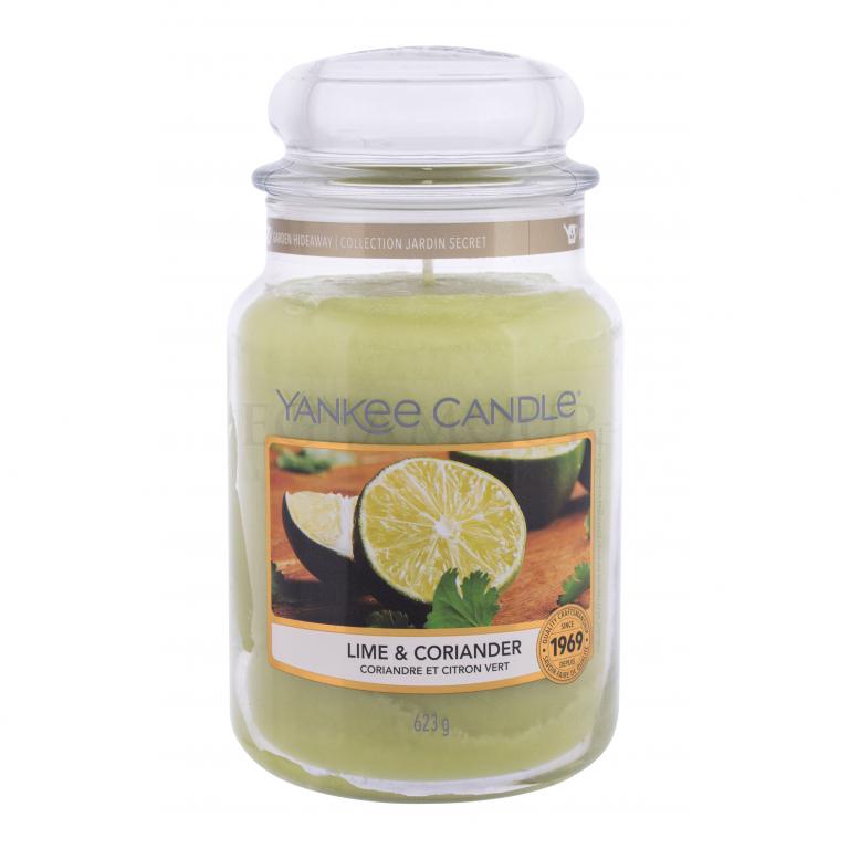 Yankee Candle Lime &amp; Coriander Świeczka zapachowa 623 g