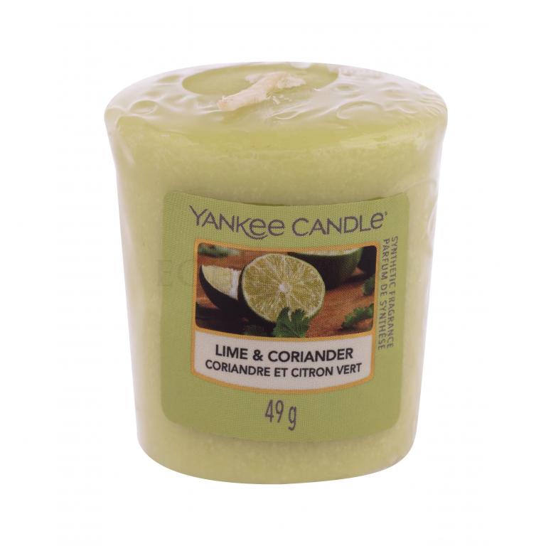 Yankee Candle Lime &amp; Coriander Świeczka zapachowa 49 g