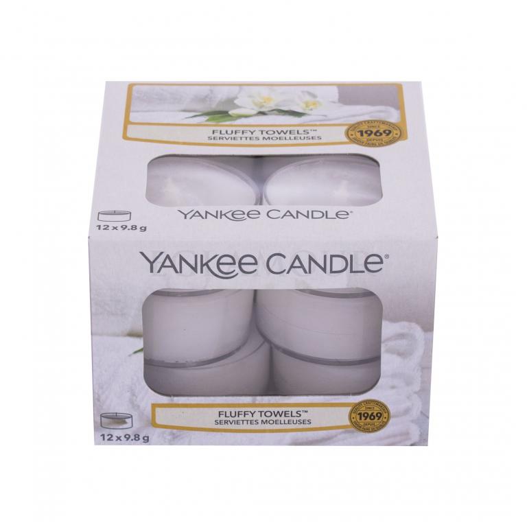Yankee Candle Fluffy Towels Świeczka zapachowa 117,6 g