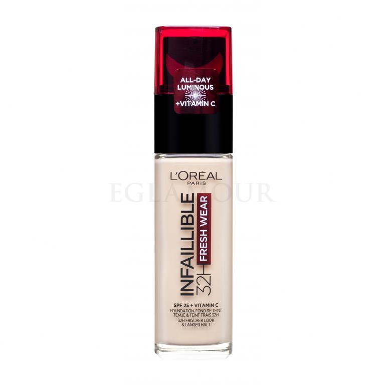 L&#039;Oréal Paris Infaillible 32H Fresh Wear SPF25 Podkład dla kobiet 30 ml Odcień 100