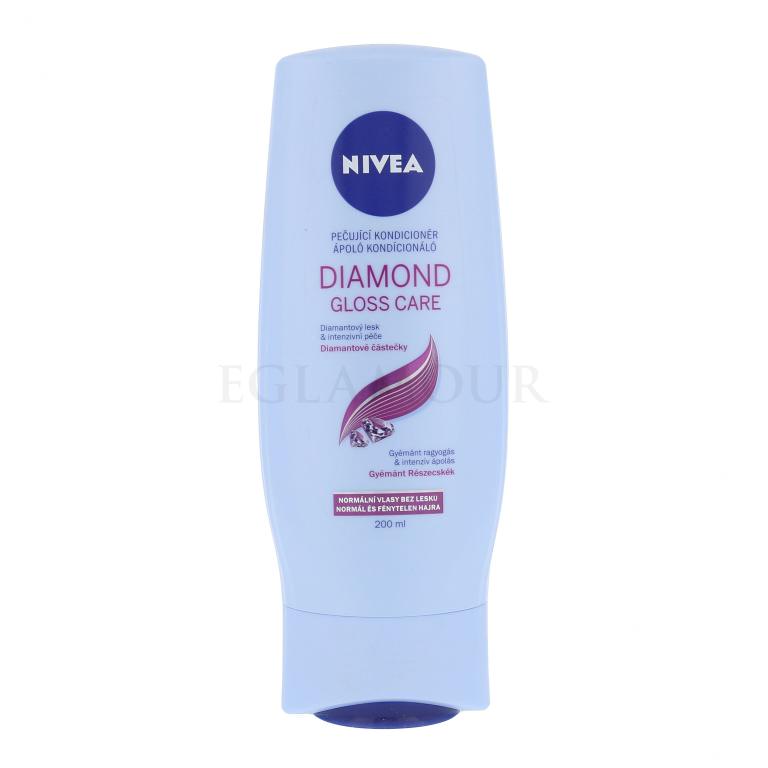 Nivea Diamond Gloss Care Odżywka dla kobiet 200 ml