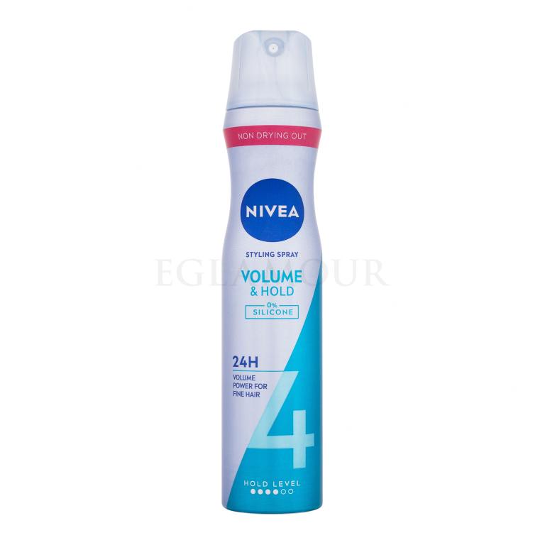 Nivea Volume &amp; Strength Lakier do włosów dla kobiet 250 ml