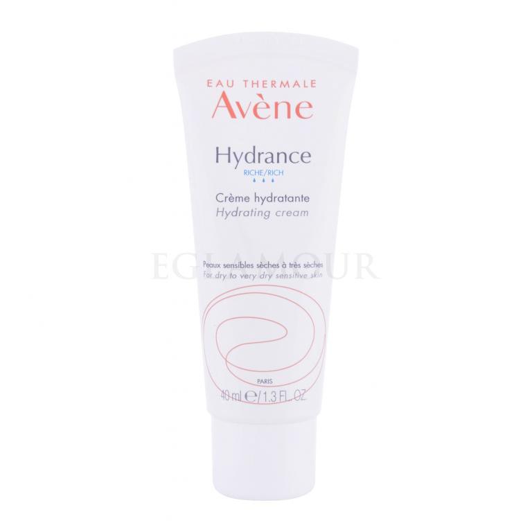 Avene Hydrance Rich Krem do twarzy na dzień dla kobiet 40 ml