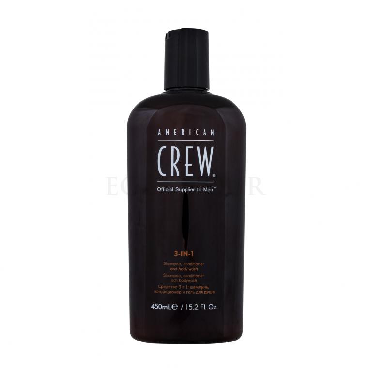 American Crew 3-IN-1 Szampon do włosów dla mężczyzn 450 ml