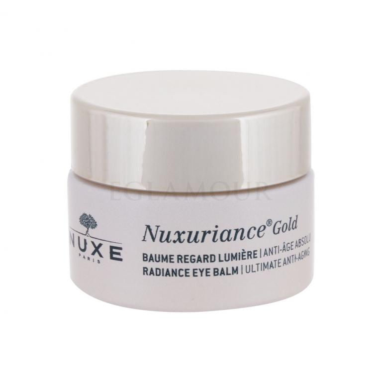 NUXE Nuxuriance Gold Radiance Eye Balm Żel pod oczy dla kobiet 15 ml