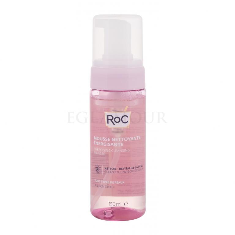 RoC Energising Cleansing Mousse Pianka oczyszczająca dla kobiet 150 ml